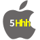 Aplicativo 5Hhh para iOS