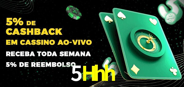 Promoções do cassino ao Vivo 5Hhh